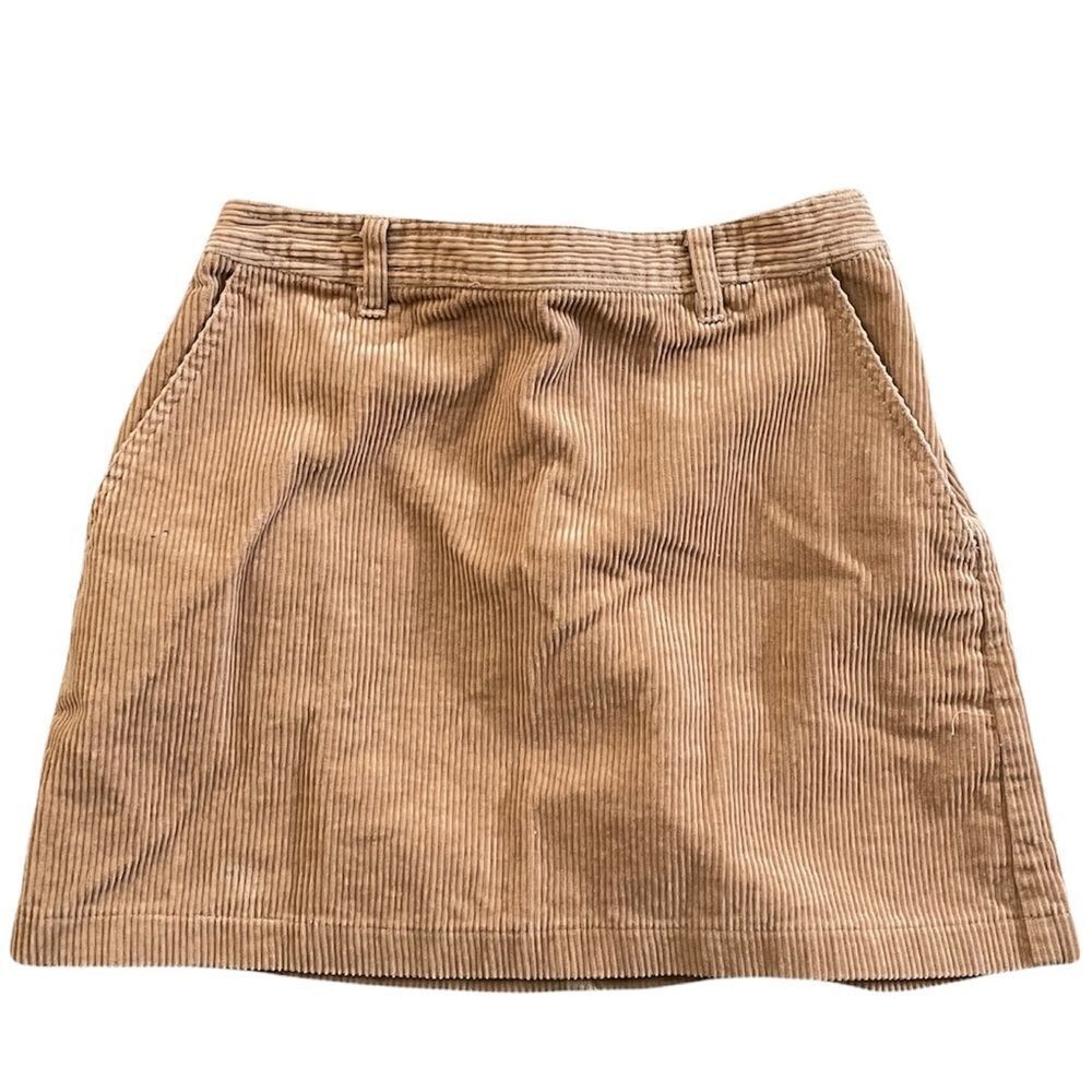 FOREVER 21 brown corduroy skirt size small